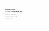 Introduction to Java Programmingcs349/w20/slides/05.java.pdf · Swing. java.io File,FileReader, FileWriter, InputStream Provides for system input and output through data streams,