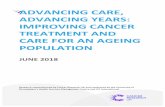 advancing care advancing years full report · throughout the project. Thank you also to Sean Duffy, Arnie Purushotham, Richard Simcock, Jackie Bridges and all others who provided