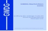 Druck-Kontingentierung Netscape 6 · GWDG-Nachrichten 3/2001 Eröffnung des Göttinger FunkLAN Druck-Kontingentierung Netscape 6.01 Gesellschaft für wissenschaftliche Datenverarbeitung