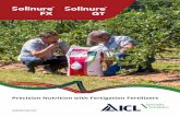 Precision Nutrition with Fertigation Fertilizers - ICL-SF ag/ICL_Brochure... · PDF file ICL Fertigation Fertilizers, precise nutrition to enhance crop production Fertigation is a