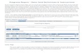 Progress Report – Data field Definitions & Instructionsresearch.ca.uky.edu/files/Progress Report - Data Field Definitions and... · Progress Report – Data field Definitions &