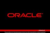 “This presentation is for informational purposes only and ... · JDeveloper 10G - September 2004 “JDeveloper 10g now joins the top Tools” "Oracle has impressed me with their