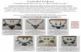 Enchanted Fantasiesenchantedfantasies.com/Beaded-Jewelry.pdf · “Original Handmade Ceramic & Glass Beaded Jewelry” The following beaded jewelry pages offer different themes and