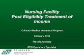 Nursing Facility Post Eligibility Treatment of Income Facility... · General Overview “Post Eligibility Treatment of Income (PETI)” is the amount of an individual’s income that