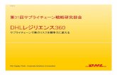 DHL レジリエンス 360 - 2015/12/22  · 第31 回サプライチェーン戦略研究部会 DHL レジリエンス 360 DHL Supply Chain - Corporate Solutions & Innovation PUBLIC