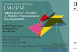 Public Procurement Management, the 4 Pillarspubdocs.worldbank.org/pubdocs/publicdoc/2016/6/...Public Procurement . Management, the 4 Pillars. 12th Public Procurement Knowledge Exchange