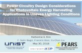 Power Circuitry Design Considerations for Photovoltaic ... · Conclusion Outline 3. 2018 Grid-Connected PV Systems ... the bus capacitor through freewheeling diode After bus capacitor