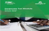 Corporate Tax Module - CaseWare Africa · 2019-06-03 · Corporate Tax Module 5 - Release notes Home 2.5. Additional Assessment Information A new rule and disclosure question has