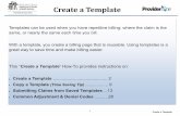 Create a Template - Washington State Health Care …...3 Create a Template The ‘Create a Social Service Claim Template’ page appears. Here you will see any previously saved templates.