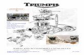PARTS AND ACCESSORIES CATALOGUES - TRIUMPH-MOTO … kataloge/p1.pdf · Joseph Chambettaz / Seite 1 05.12.2010 Titelblatt ET Katalog_05.12.2010 FOR : TYPE : 6T THUNDERBIRD TR6 TROPHY