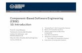 Component-Based Software Engineering (CBSE) …st.inf.tu-dresden.de/files/teaching/ss16/cbse/slides/10...Component-Based Software Engineering (CBSE) The Destructive Power of Ill-Used