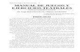 MANUAL DE EJERCICIOS TEATRALES
