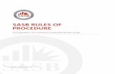 SASB RULES OF PROCEDURE · 2020-04-30 · These Rules of Procedure establish the processes and practices followed by the SASB in developing, issuing, and maintaining its Standards.