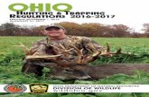 Hunting & Trapping - 2017-09-09¢  2016-2017 OHIO HUNTING & TRAPPING REGULATIONS seasons & dates Hunting