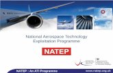 National Aerospace Technology Exploitation Programme Presentation Jan2018.pdf · • Fundamental research not suitable, but wide range of Technology Readiness Levels (Usually TRL