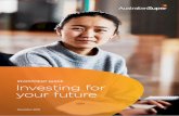 INVESTMENT GUIDE Investing for your future · 2019-12-19 · INVESTMENT GUIDE Investing for your future ... Contents Page Define what type of investor you are 4 Look at your investment