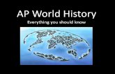 AP World History - Mr Wyka's Weebly...AP World History Everything you should know • This PowerPoint is divided into 6 (color coded) sections. • FRQ essays (DBQ, CCOT, COMP) •