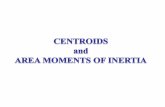 CENTROID (AĞIRLIK MERKEZİ )debis.deu.edu.tr/.../13_CENTROID_MOMENT_OF_INERTIA.pdfCENTROID (AĞIRLIK MERKEZİ ) A centroid is a geometrical concept arising from parallel forces. Thus,