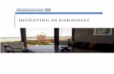 INVESTING IN PARAGUAY - ALFA International...Paraguay has substantial natural resources mainly for forestry, agriculture and cattle raising, as well as potential reserves of natural