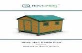 10x8 hen house for 30 hens - Howtoplans.org · 10x8 hen house for 30 hens Author: Howtoplans.org Subject: Learn how to build a 10x8 hen house for 30 hens. The plan includes easy to