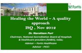 healing the world.pptAdvisor – Fortis Healthcare ... (15097 H it l 6 23 819 h it l B d )(15097 Hospitals; 6,23,819 hospital Beds) 6. Healthcare Stats `India has the largest numbers