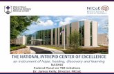 THE NATIONAL INTREPID CENTER OF EXCELLENCEnashia.org/pdf/sos2012/pres-kelly-2012-sos-presentation.pdfmilitary service members. The National Intrepid Center of Excellence (NICoE) is