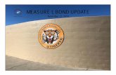 MEASURE L BOND UPDATE L... · Measure L – Project Updates Additional Projects • Complete: • Traffic Gates - Phase 1 - BT, CW, NW, SD, VP, and MM • Portable Restroom Replacement