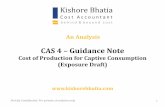 CAS 4 –Guidance Note - Kishore Bhatiakishorebhatia.com/CAS-4-Guidance-Note.pdf · Background CAS –4 –Guidance Note • Background: ‐ ValuationofExcisableGoodsasperCentralExciseAct,1944