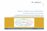 BEST PRACTICE REPORT - EUIPO · best practice report — turning ideas into action -----6 implementing the revised european key competences for lifelong learning from the perspective