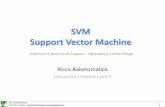 SVM - Support vector machineeric.univ-lyon2.fr/~ricco/cours/slides/svm.pdf · Support Vector Machine Ricco Rakotomalala ... Deux questions clés toujours en « machine learning »