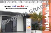 la puerta que quieres en tu casa GRACIA...Puerta peatonal exterior abatible de aluminio 09 EN 14351-1 la puerta que quieres en tu casa puertas de seguridad en aluminio Made In Spain