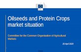 Oilseeds and Protein Crops market situation · Oilseeds and Protein Crops market situation Committee for the Common Organisation of Agricultural Markets 30 April 2020 1. World Oilseeds