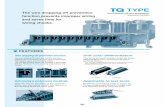 TQ TYPE - 不二電機工業株式会社 · The TQ type terminal blocks are available in three types (TQ-5.5, TQ-8 and TQ-14), covering cable sizes of 2 to 14 mm2. Unit color differentiation