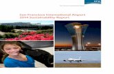 San Francisco International Airport 2014 Sustainability Report · Natural Resource Conservation 21 . 5. Social Responsibility 31. Awards 52 . Appendix: SFO by the Numbers 55 . December