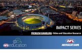 IMPACT SERIES - Australian Football League Tenant/AFL/Impact... · 2016-10-14 · MATERIALS: TV and/or projector, laptop, screen/blank wall, speakers, butchers paper and markers TIMING: