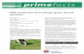 Milk production from kikuyu grass based pastures · 2010-10-26 · 4 PRIMEFACT 1068, MILK PRODUCTION FROM KIKUYU GRASS BASED PASTURES Figure 8: A stolon of kikuyu grass with three