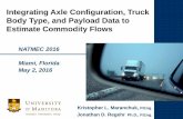 Integrating Axle Configuration, Truck Body Type, and ...onlinepubs.trb.org/onlinepubs/conferences/2016/...• Body type can be linked to commodity/industry • Relationship between