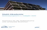 Stahl-Akademie · the refractory lining life in oxygen blowing converters / Steel Teeming Ladle: treatments, stress, concepts / Challenges ... VOD- und AOD-Verfahren, Umschmelzverfah-ren