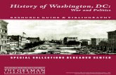 History of Washington, DC - Gelman Library · Athens: University of Georgia Press, 1989. Call Number: Special Collections E 501.B87 1989 Carroll, Daniel. Henri Mercier in Washington,