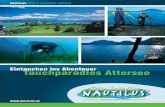 NAUTILUS · • Scuba Commercial Diving Licence nach IDSA - Module A/B • Surface Supplied Commercial Licence nach IDSA - Modul C • International welding certificate (Hydroweld)