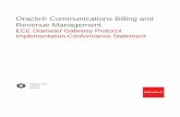 Oracle Communications Billing and Revenue …Oracle Communications Billing and Revenue Manageme nt Elastic Charging Engine Diameter Gateway Protocol Implementation Conformance Statement,