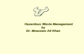 Hazardous Waste Management Training · Hazardous Waste Management Training •Can be disposed of in lab trash except for acutely hazardous wastes •Empty containers that contained