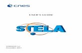 USER'S GUIDE - cnes Stela... · When Stela starts (batch or GUI mode), server mode is activated if this mode is available. STELA can be installed for a single user or for a multi-users