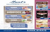 SEE PAGE 4 FREE - Hunt's€¦ · 6 DeCeMBeR OFFeRS TaKeHOMe ICe CReaM Call Hunt’s Order Hotline on 01935 810 210 3570 Baileys 3593 Coffee 3841 Cookie Dough 4162 Honey Walnut Cream