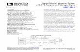 Digital Triaxial Vibration Sensor with FFT Analysis and ... · Digital Triaxial Vibration Sensor with FFT Analysis and Storage Digital Data Sheet ADIS16228 Rev. F Document Feedback