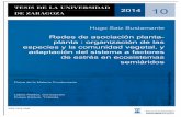 Redes de asociación planta-planta : organización de las ...zaguan.unizar.es/record/13384/files/TESIS-2014-012.pdf · pastoreo. aTmbién se encontró que la organización espacial