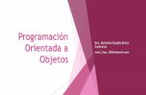 Programación Orientada a Objetosaisii.azc.uam.mx/mcbc/Cursos/POO/Sesion3.pdf · Abstracción Encapsulamiento Modularidad Herencia Polimorfismo Es un paradigma de programación que