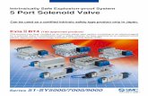 Intrinsically Safe Explosion-proof System 5 Port Solenoid Valve · 2018-06-27 · Intrinsically Safe Explosion-proof System 5 Port Solenoid Valve Exia@ BT4 (TIIS approved product)