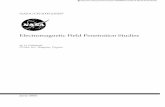 Electromagnetic Field Penetration Studies€¦ · Electromagnetic Field Penetration Studies M. D. Deshpande NYMA, Inc., Hampton, Virginia National Aeronautics and Space Administration