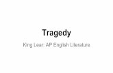 Tragedy - Bainbridge Island School District Lear... · Tragedy according to Aristotle’s Poetics • “The soul of tragedy is the plot.” • Concerns the fall of a courageous